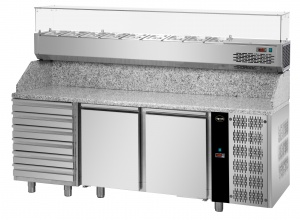 СТОЛ ДЛЯ ПИЦЦЫ APACH APZ03D6+VR4 200 VD