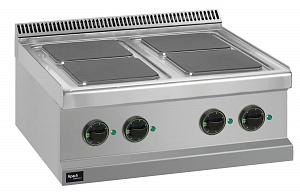 Плита электрическая 4-х конфорочная 700 серии Apach APRE-77T
